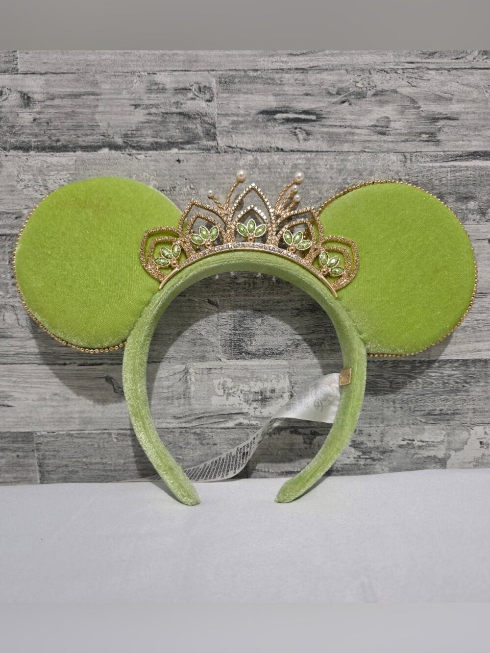 Disney Parks x BaubleBar Tiana Minnie Ears Headband Princess and Frog Crown